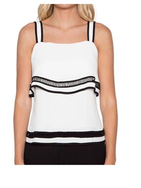 Willow and clay - white flowy tank